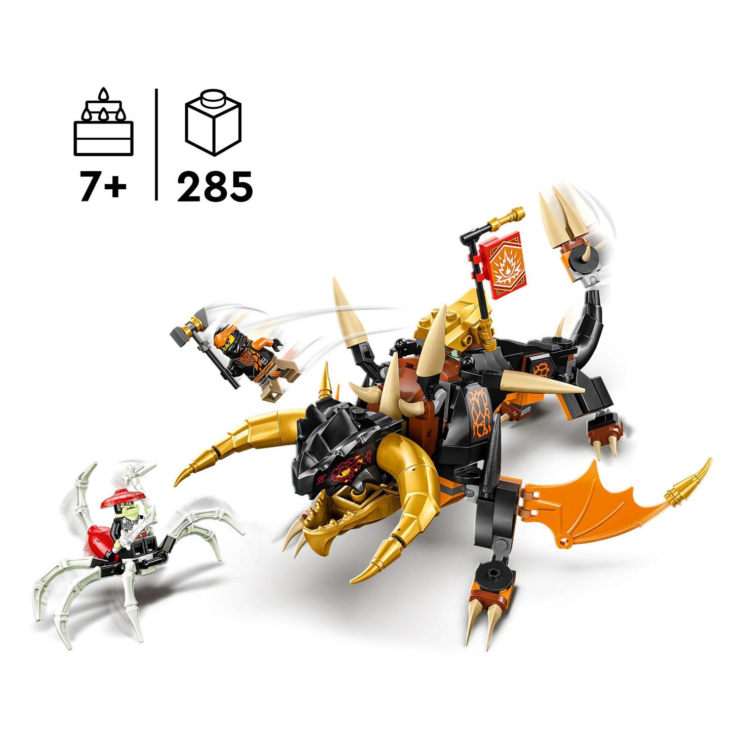LEGO Ninjago 71782 Le dragon de terre de Coles EVO