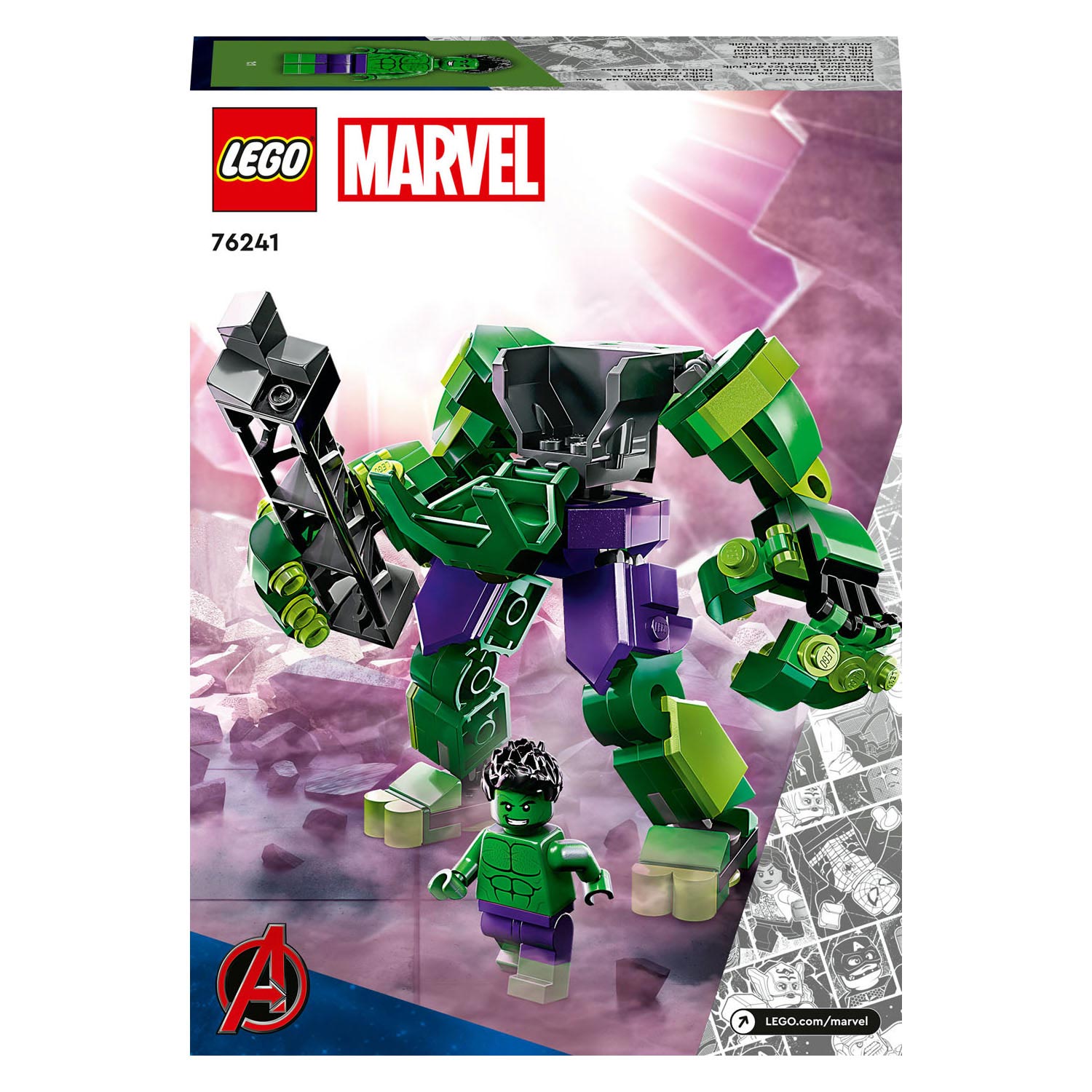 76241 LEGO Marvel Avengers Hulk Mech-Rüstung