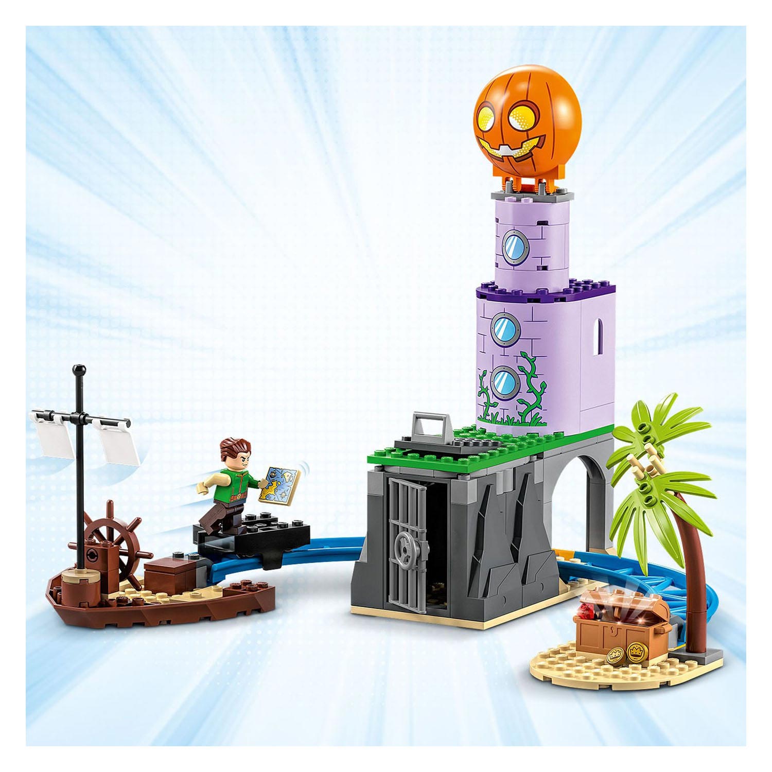 LEGO Marvel 10790 Team Spidey am Leuchtturm von Green Goblin