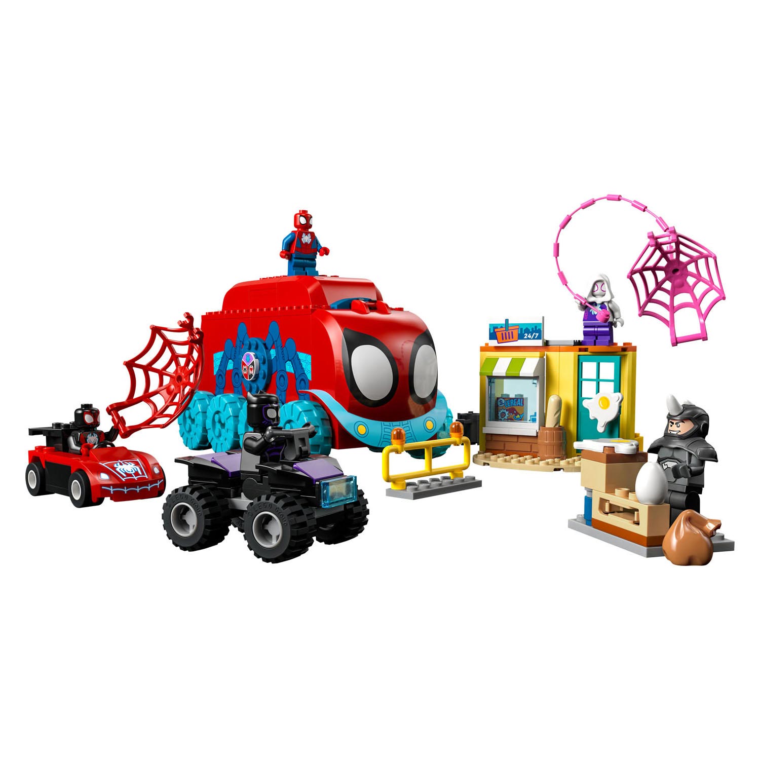 LEGO Marvel 10791 Team Spider-Mans mobiles Hauptquartier