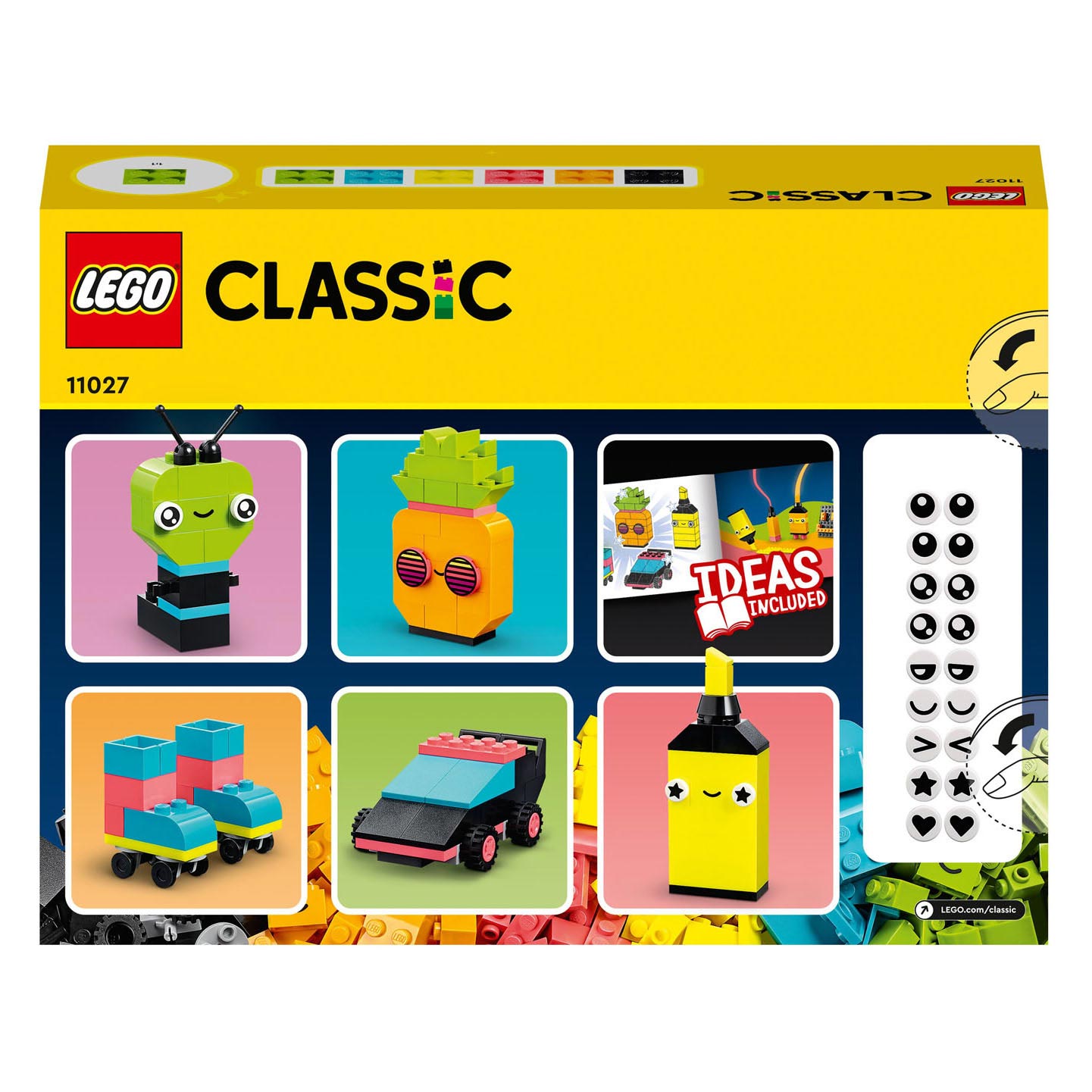 LEGO Classic 11027 Kreatives Spielen mit Neon