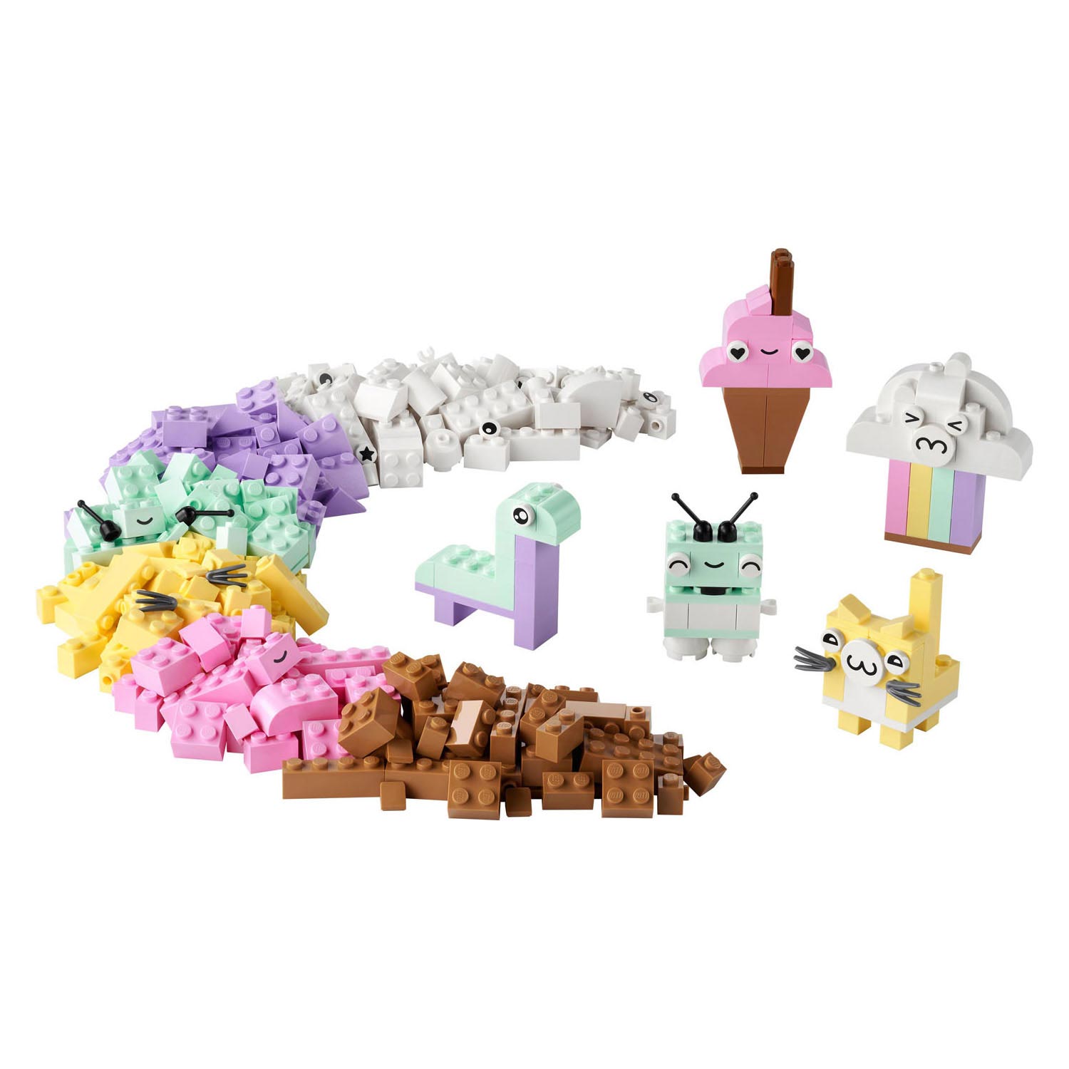 LEGO Classic 11028 Kreatives Spielen mit Pastellfarben