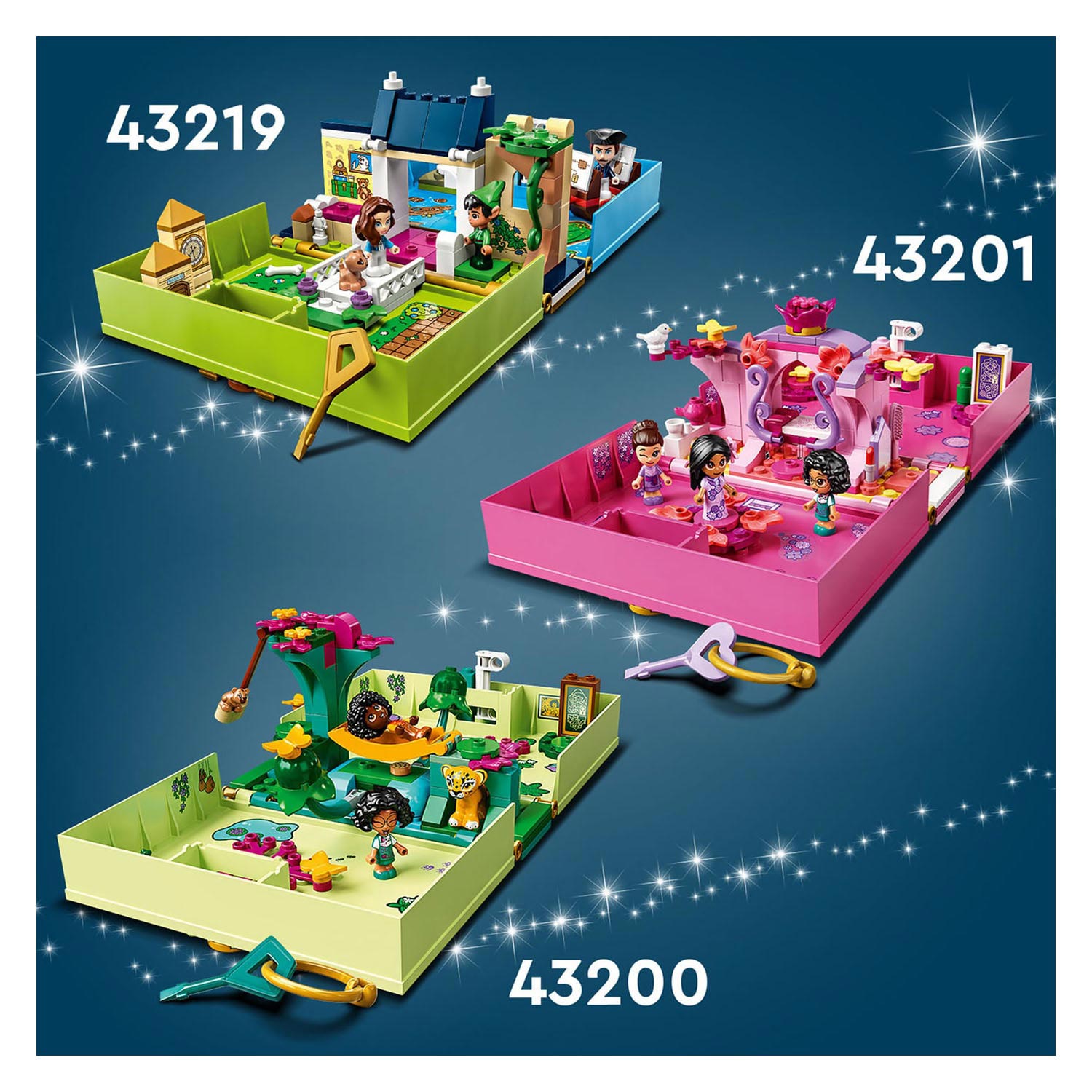 LEGO Disney Abenteuerset „Peter Pan und Wendys Märchenbuch“.