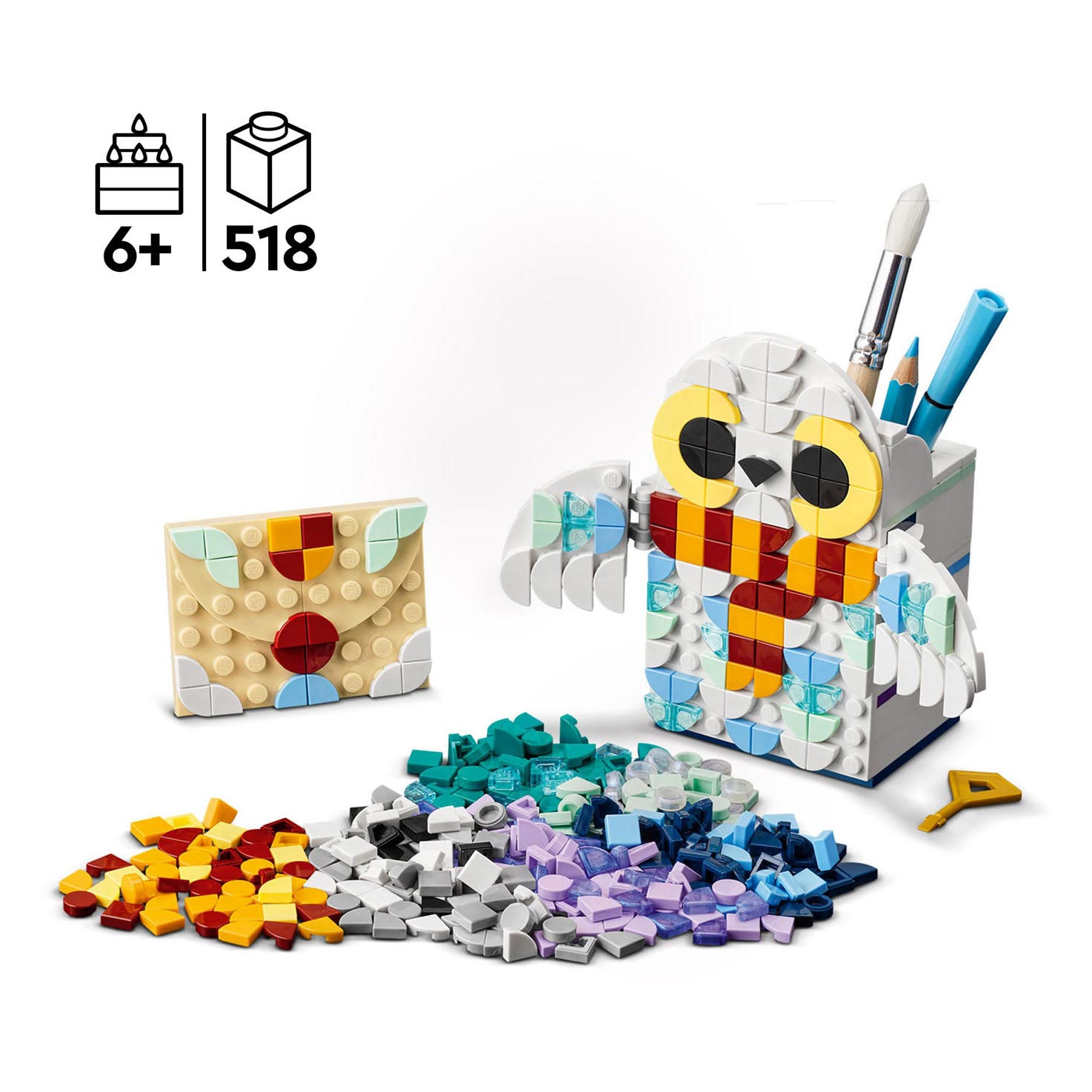 LEGO DOTS 41809 Harry Potter Hedwig Potloodhouder
