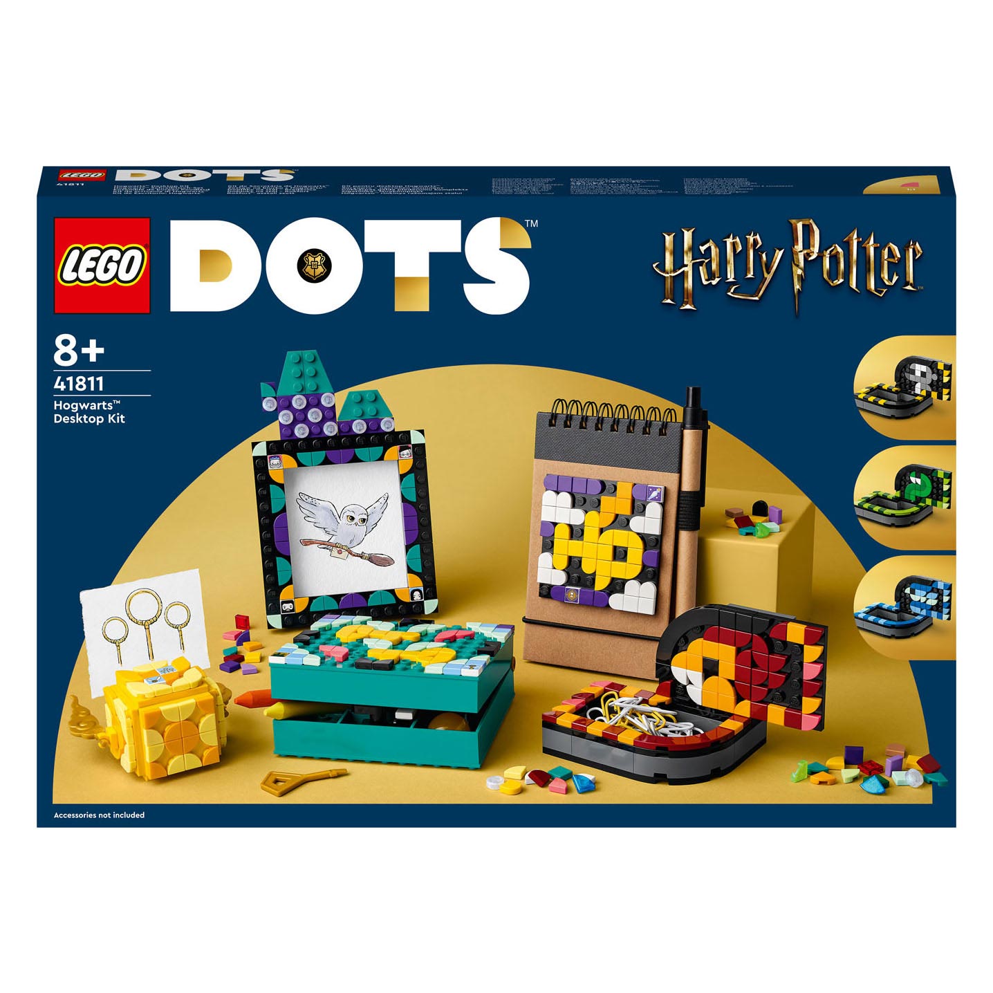 LEGO DOTS 41811 Kit de bureau Harry Potter Poudlard