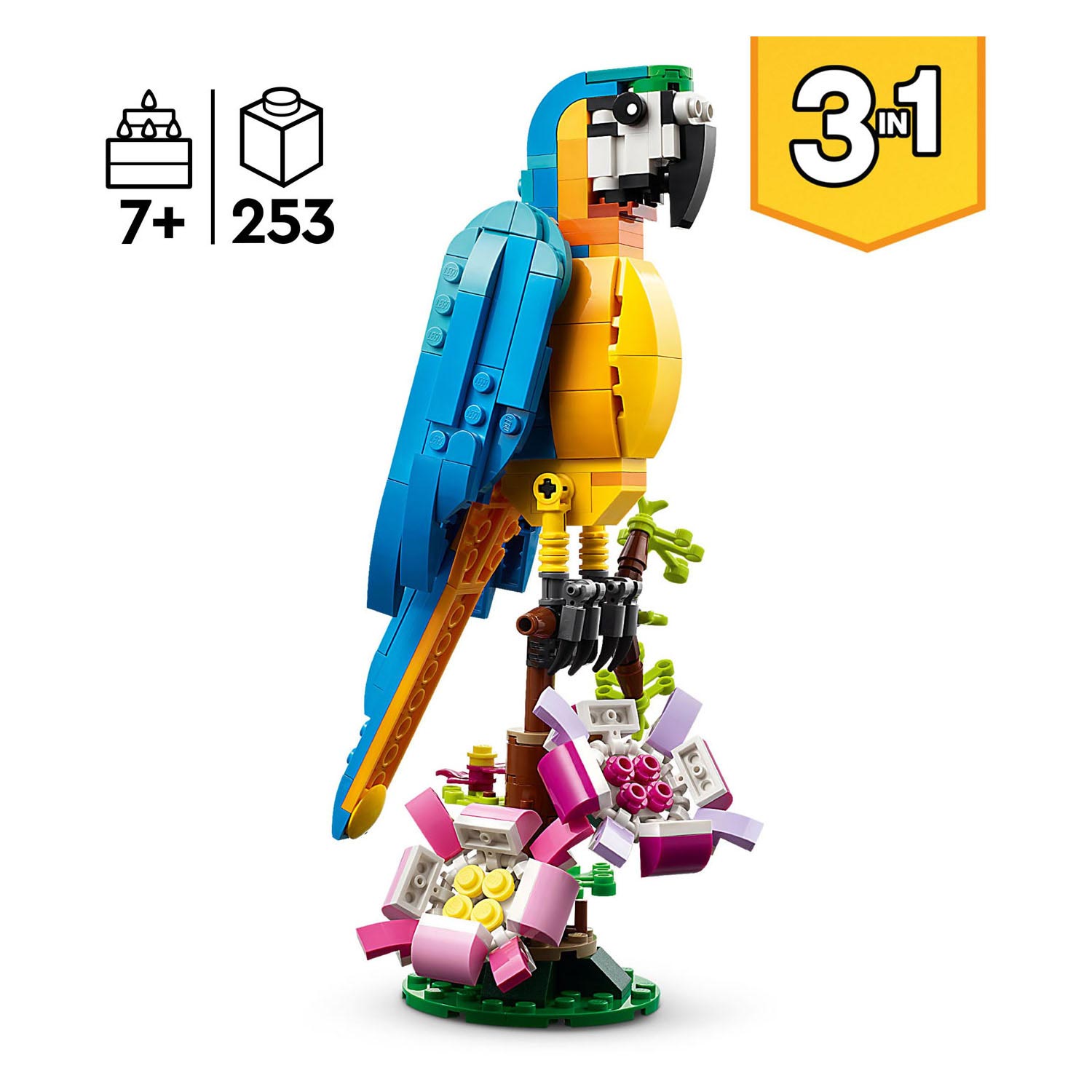LEGO Creator 31136 Exotische Papegaai