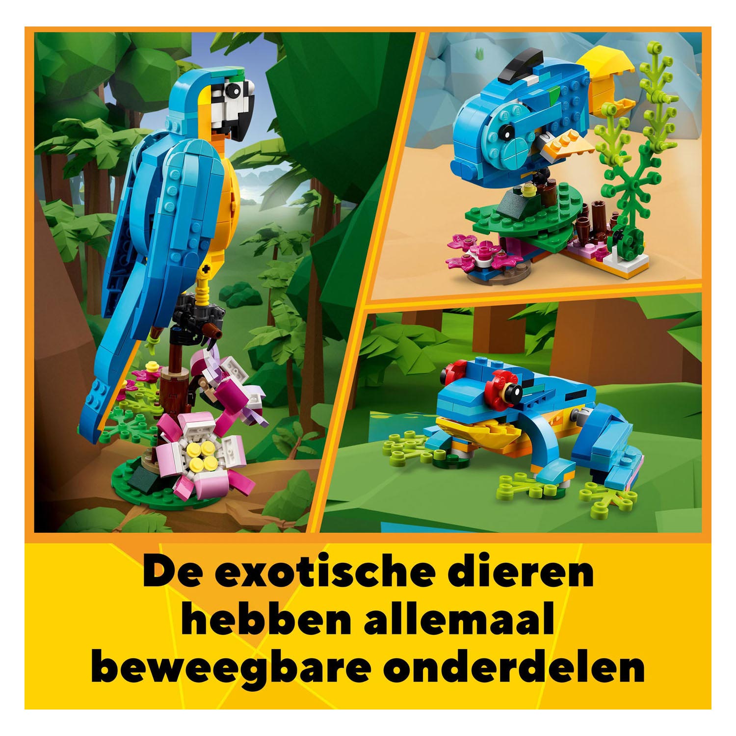 LEGO Creator 31136 Exotischer Papagei
