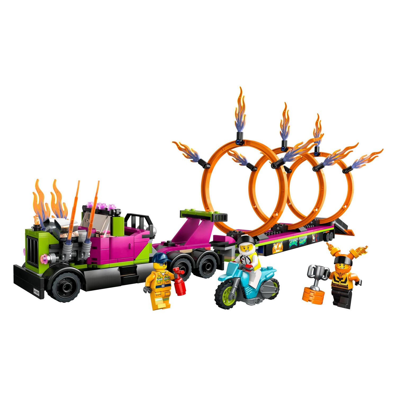 LEGO City 60357 Stunttruck & Ring of Fire-Uitdaging
