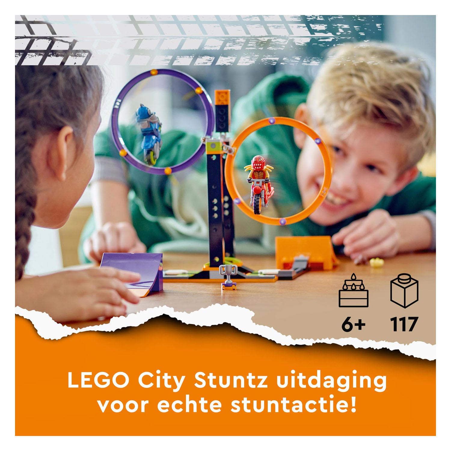 LEGO City 60360 Spinning Stunt-Uitdaging