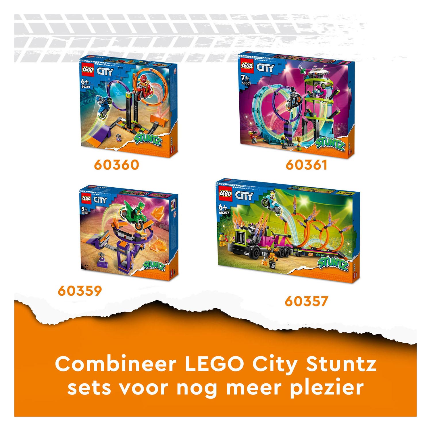 LEGO City 60361 Ultieme Stuntrijders Uitdaging