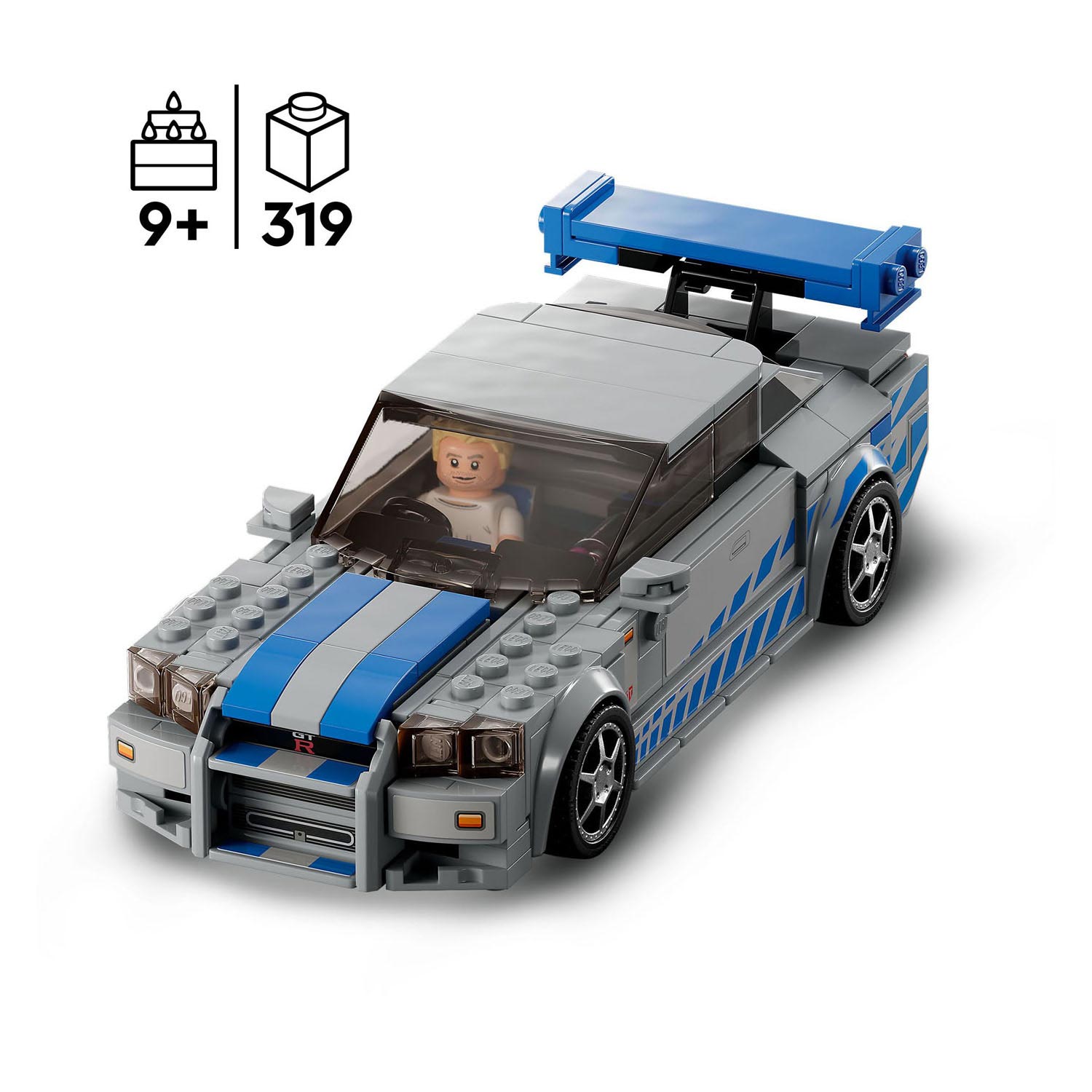 LEGO Speed ​​​​Champions 76917 2 Fast 2 Furious Nissan Skyline GT-R (R34)