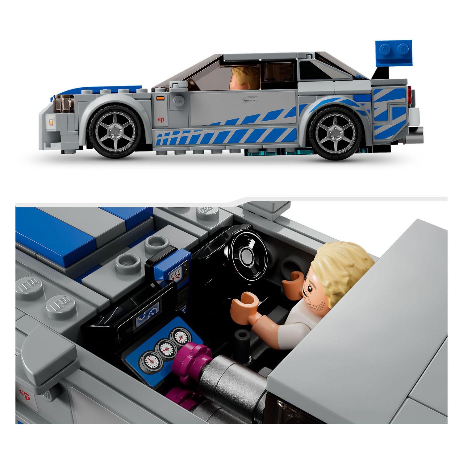 LEGO Speed ​​Champions 76917 2 Fast 2 Furious Nissan Skyline GT-R (R34)