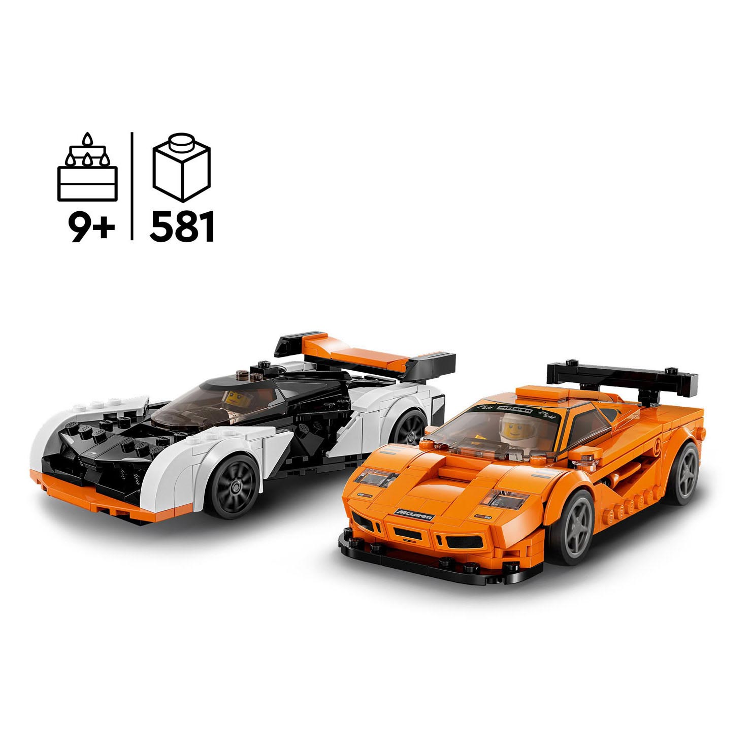 LEGO Speed ​​​​Champions 76918 McLaren Solus GT et McLaren F1 LM