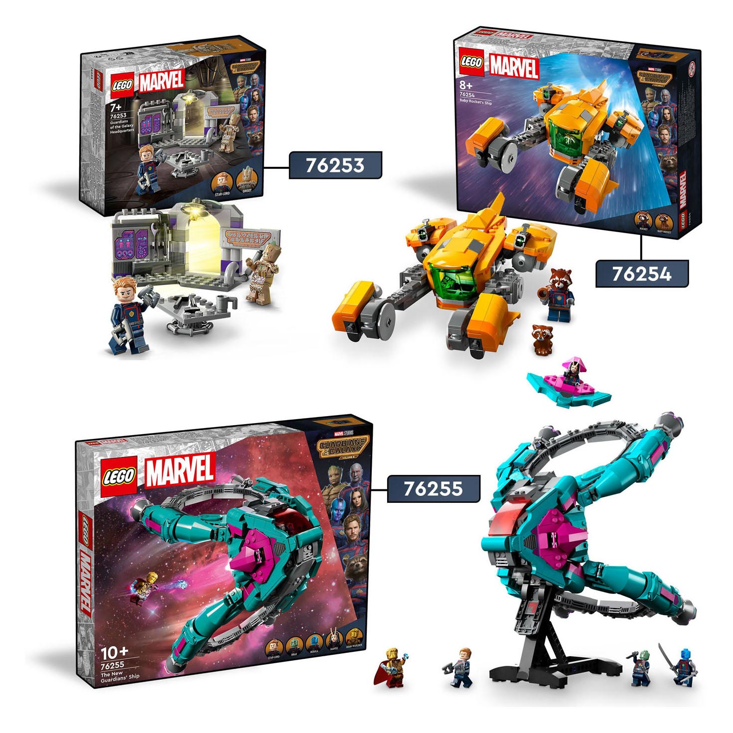 76253 LEGO Super Heroes Guardians of the Galaxy-Hauptquartier