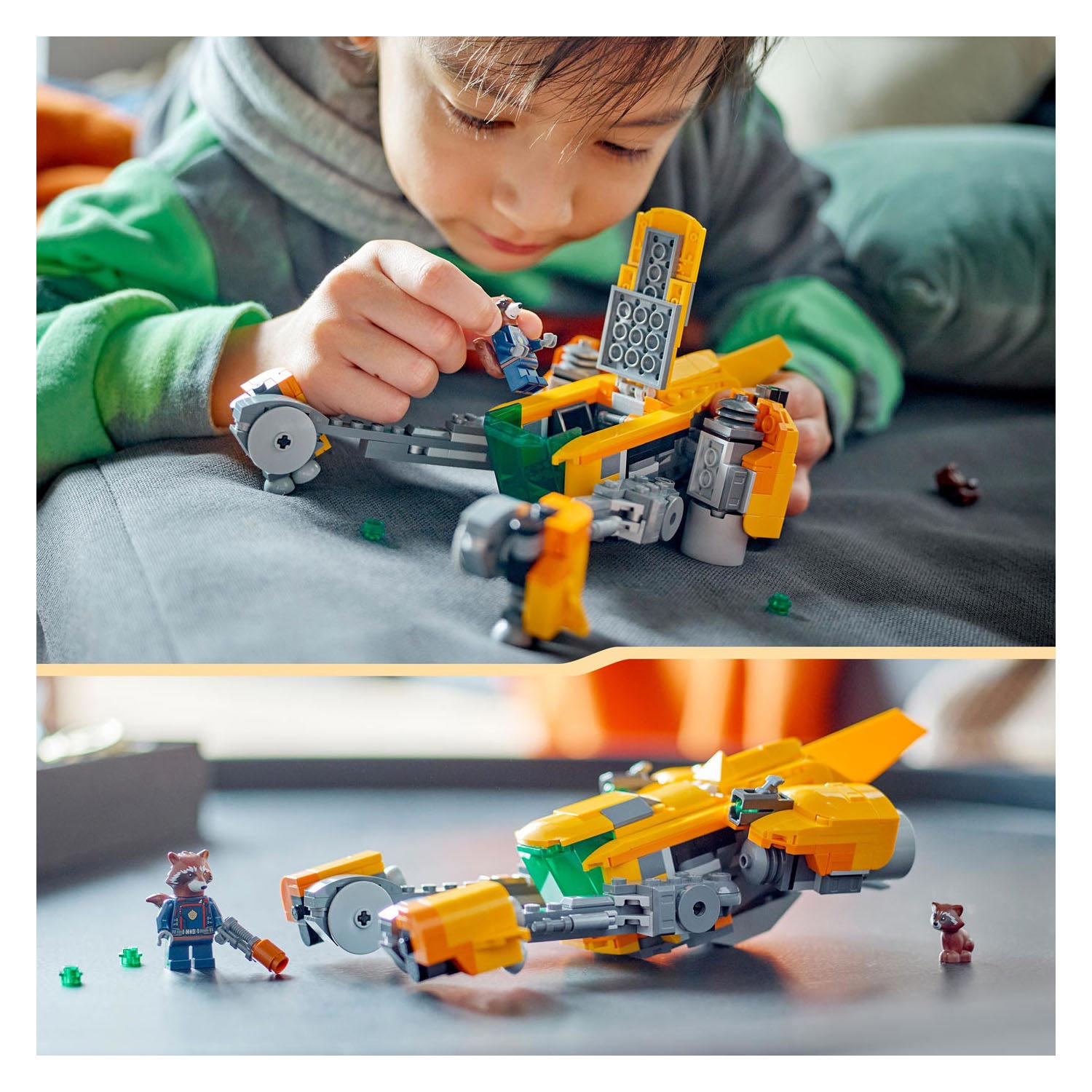 76254 LEGO Super Heroes Baby Rockets Schiff
