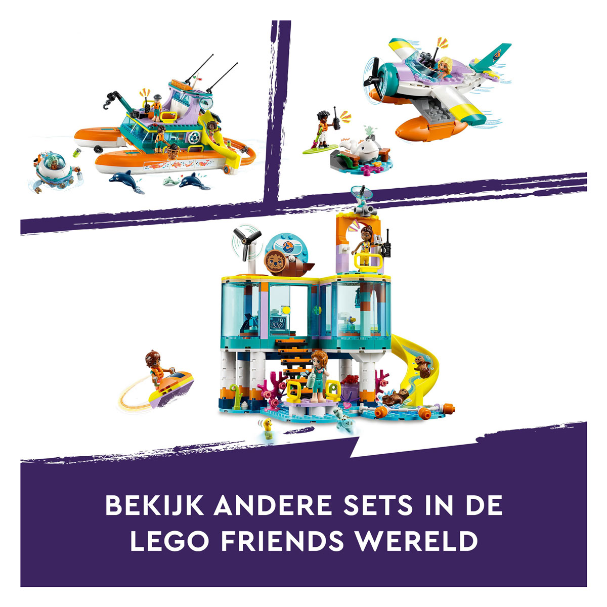 LEGO Friends 41736 Reddingscentrum op Zee