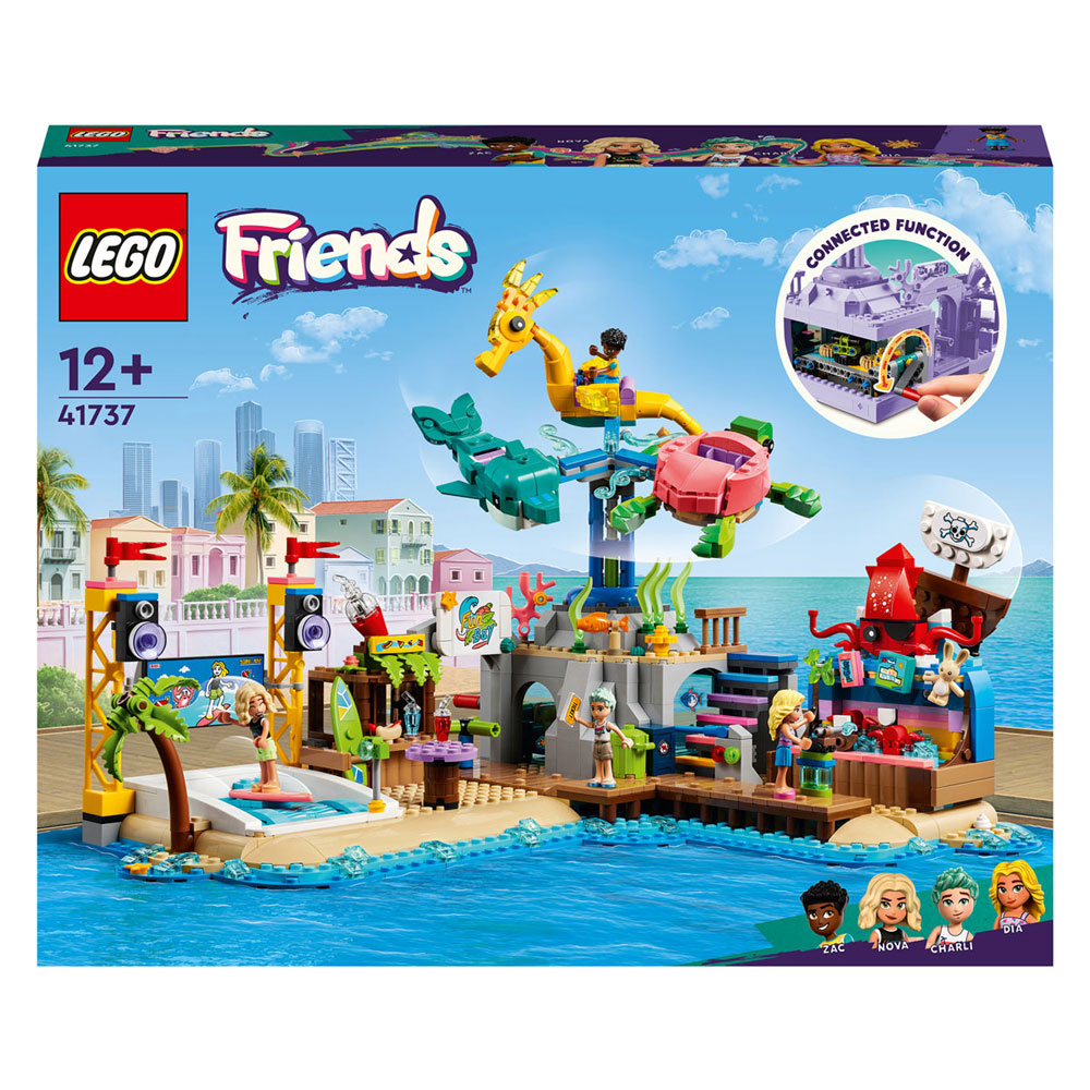 LEGO Friends 41737 Le parc d'attractions de la plage