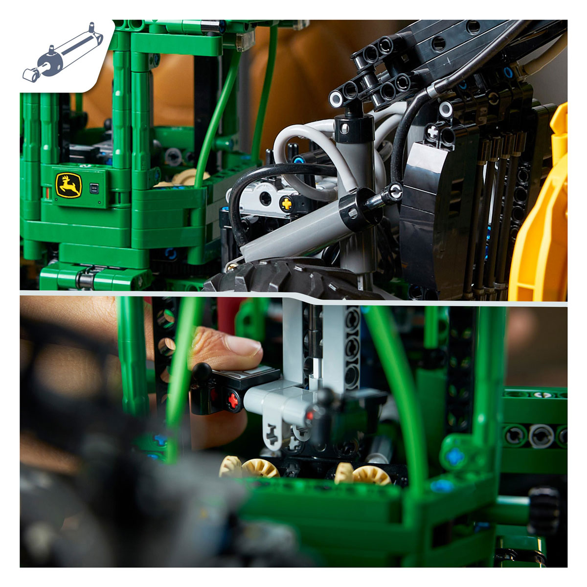 LEGO Technic 42157 John Deere 948L-II Holztransportmaschine