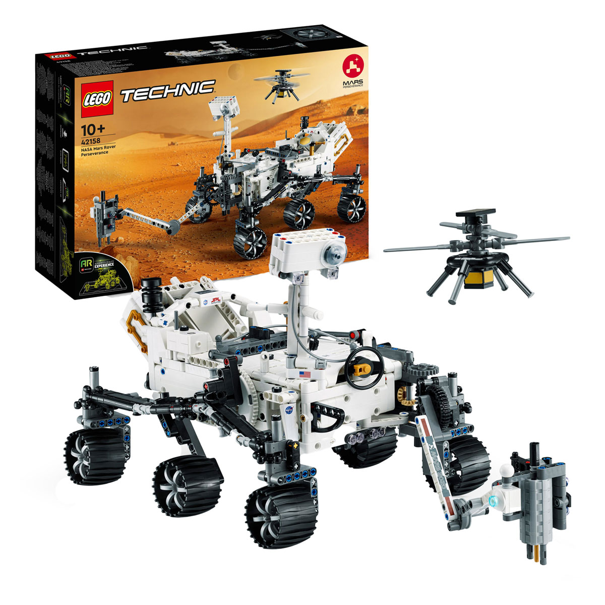 LEGO Technic 42158 La persévérance du rover de la Nasa sur Mars