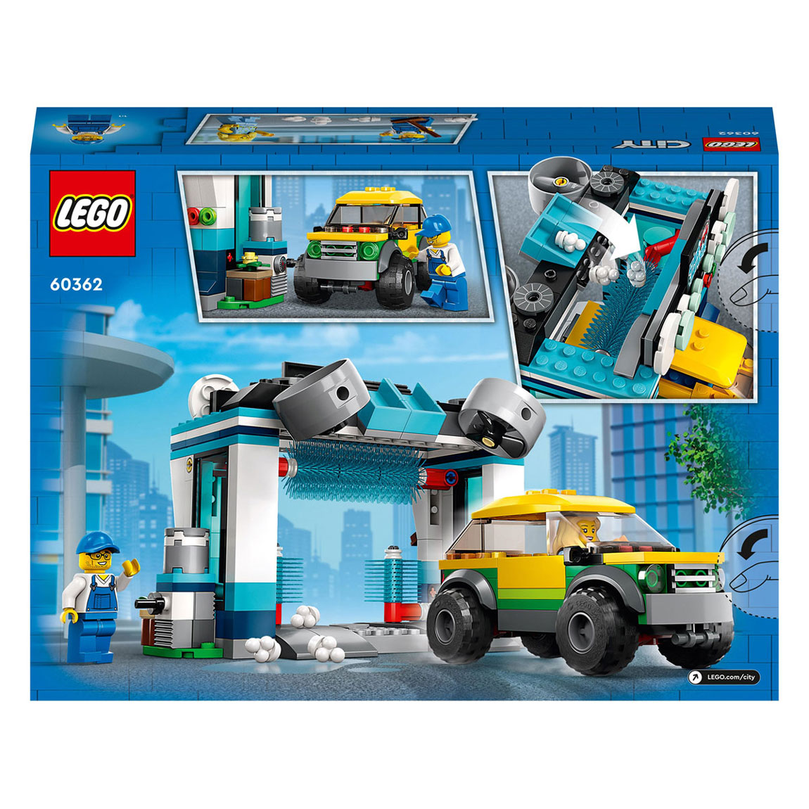 Le lave-auto LEGO City 60362