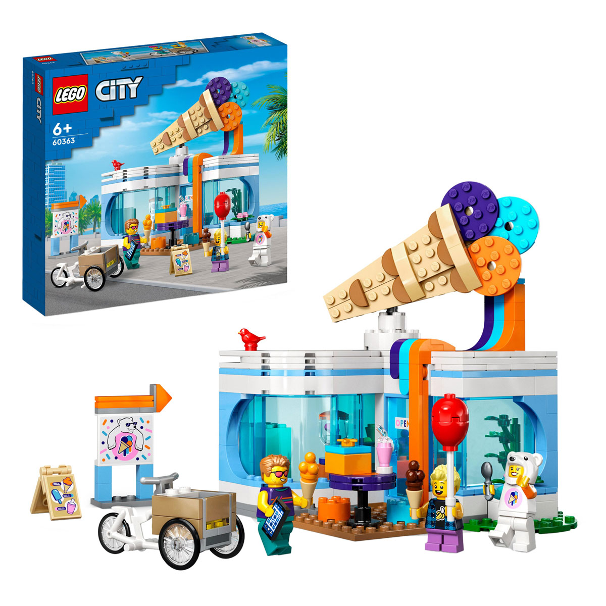 LEGO City Great Vehicles Le camion monstre bleu 60402 Ensemble de