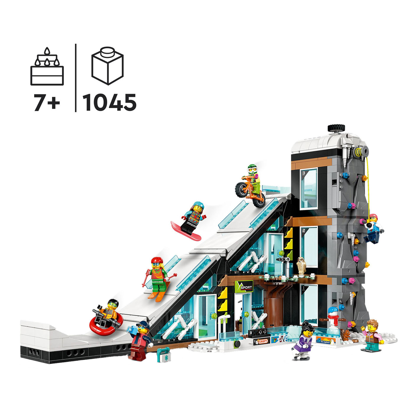 LEGO City 60366 Ski- und Kletterzentrum