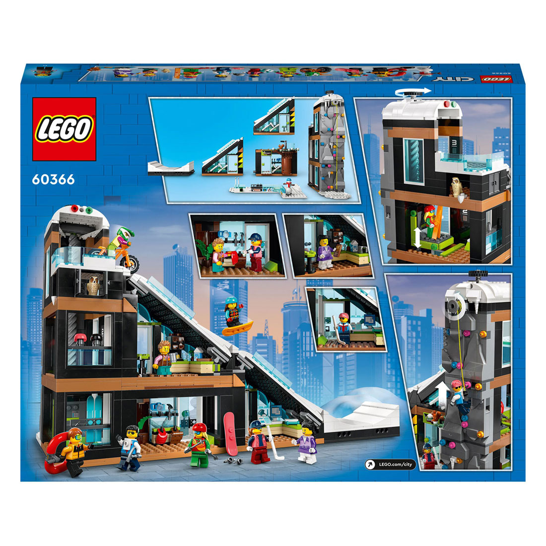 LEGO City 60366 Ski- En Klimcentrum