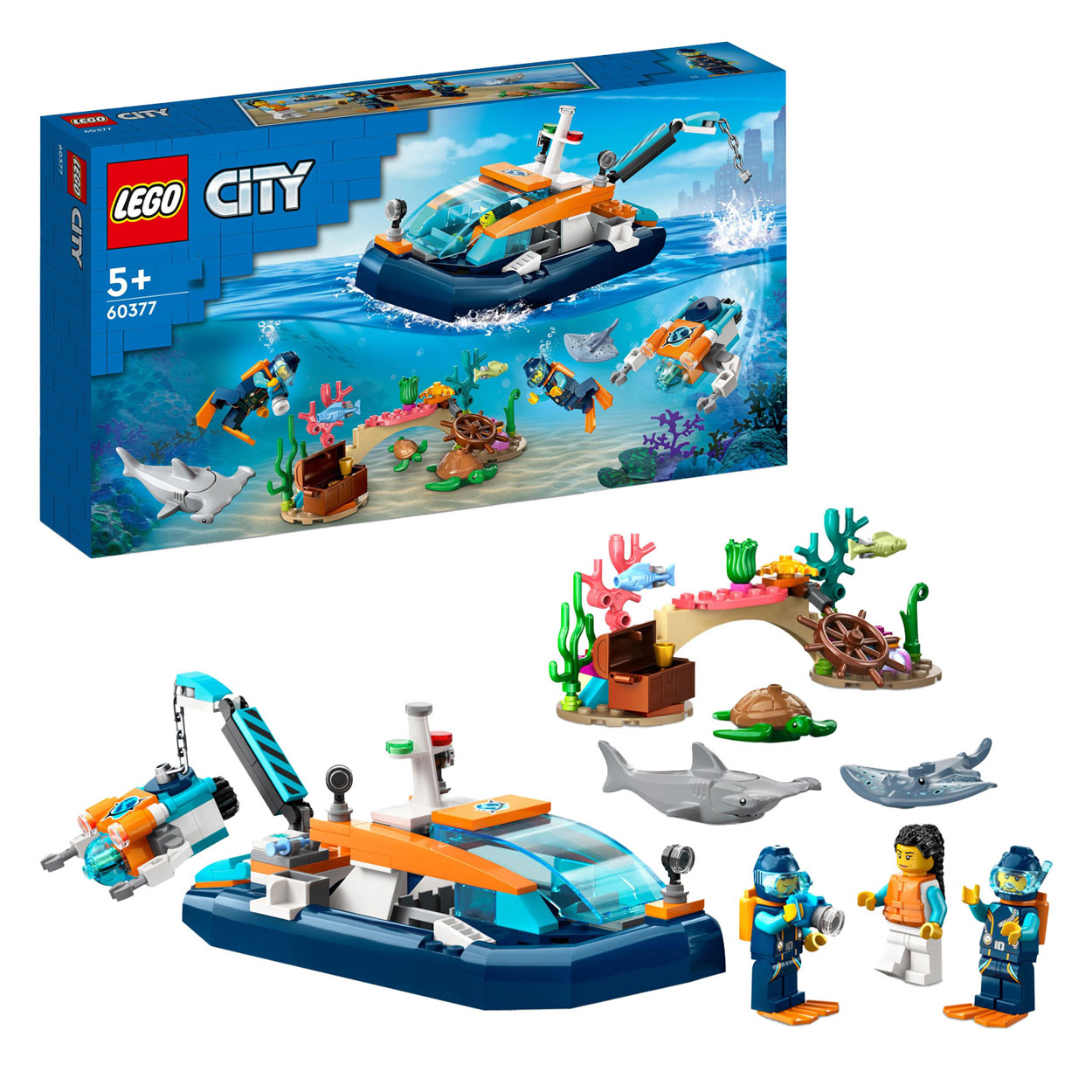 Le sous-marin de reconnaissance LEGO City 60377