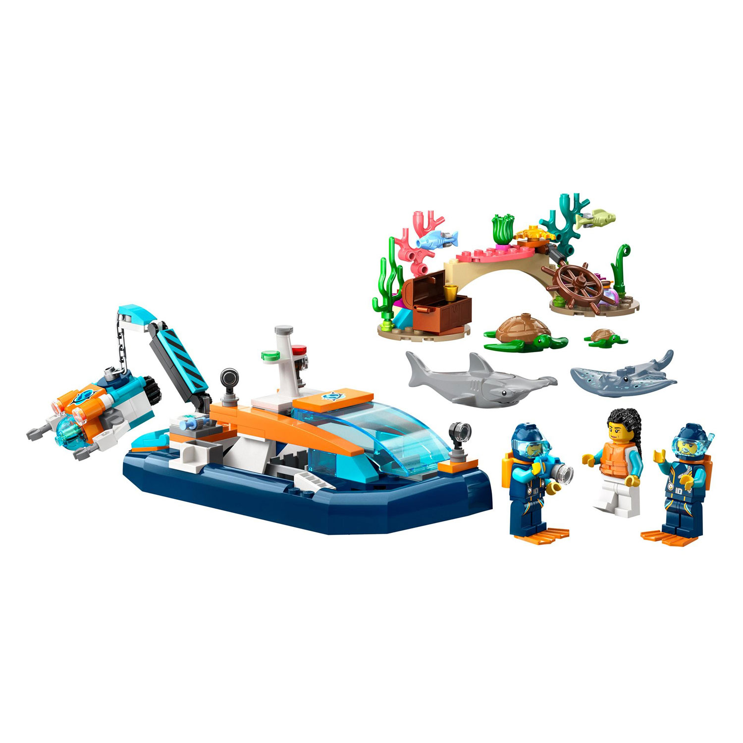 LEGO City 60377 Aufklärungs-U-Boot