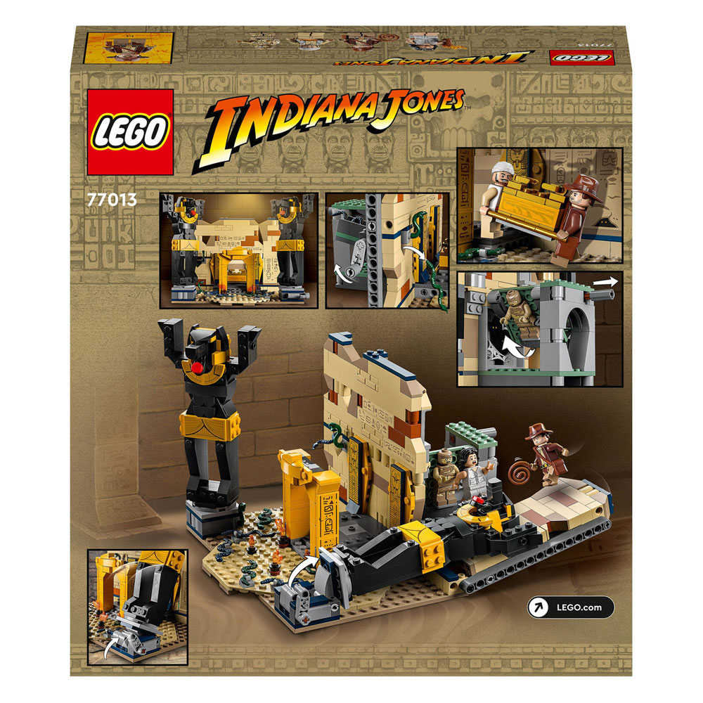 LEGO Indiana Jones 77013 Ontsnapping Uit de Verborgen Tombe