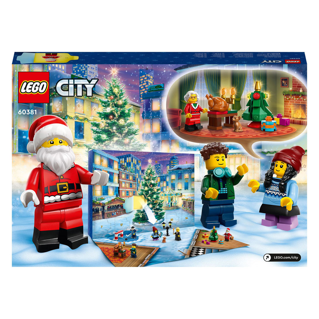 Lego City 60381 Advent Kalender 2023 online kopen? Lobbes Speelgoed