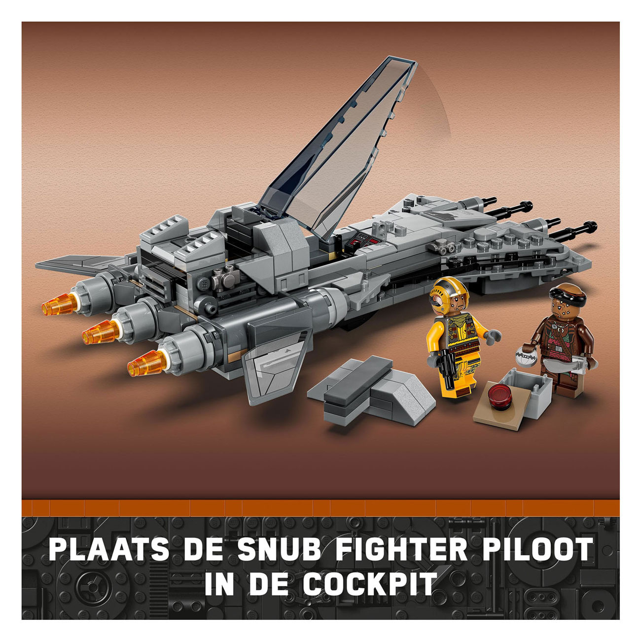 LEGO Star Wars 75346 Kit Mandalorien Pirate Snub Fighter
