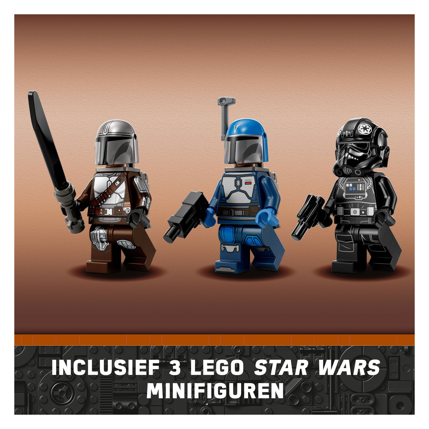 75348 LEGO Star Wars Mandalorian Fang Fighter vs. TIE-Abfangjäger-Set
