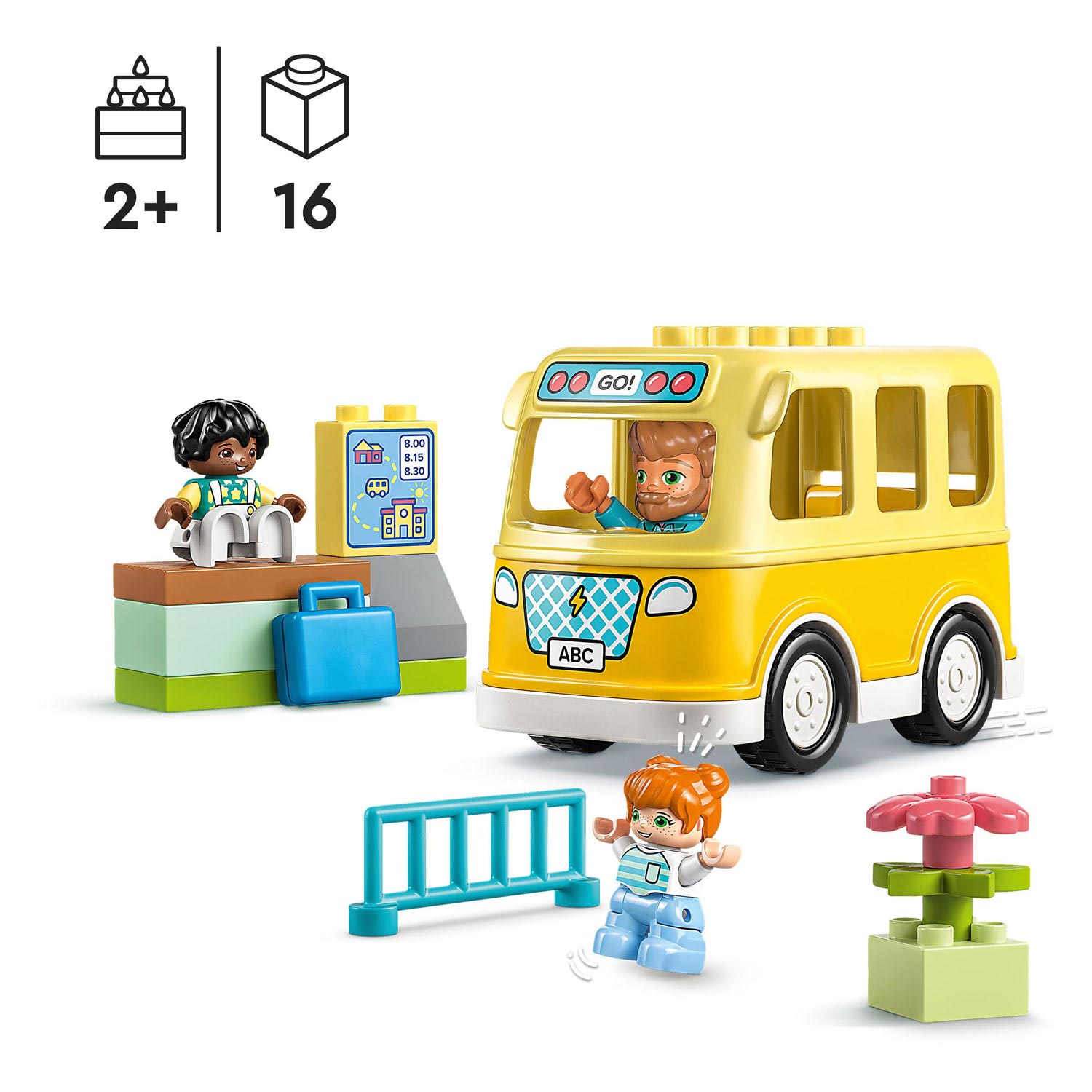 LEGO Duplo Town 10988 Le trajet en bus