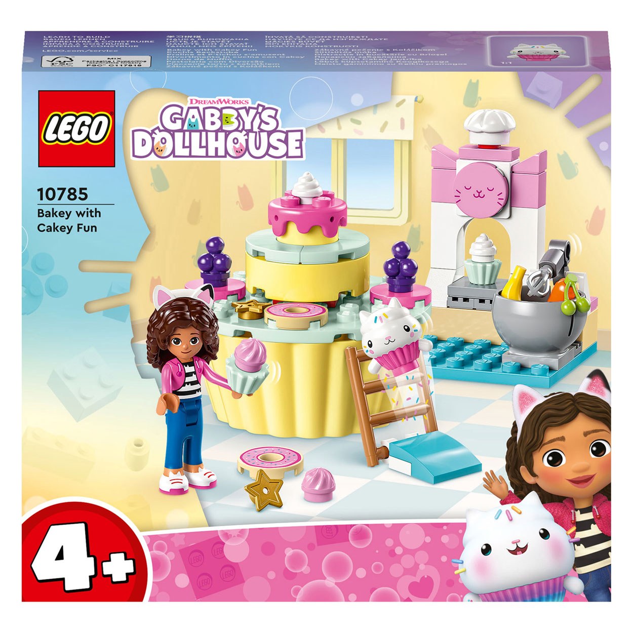 LEGO Gabby's Dollhouse 10785 Backen mit Cakey