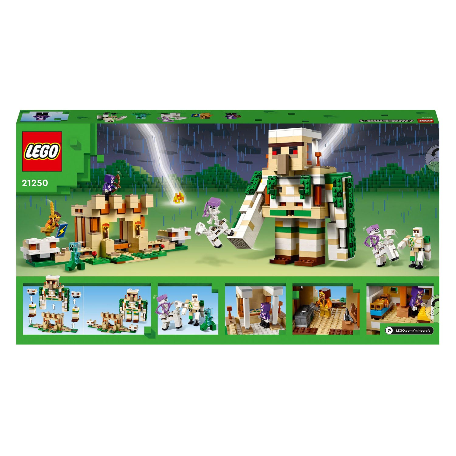 LEGO Minecraft 21250 La forteresse du golem de fer