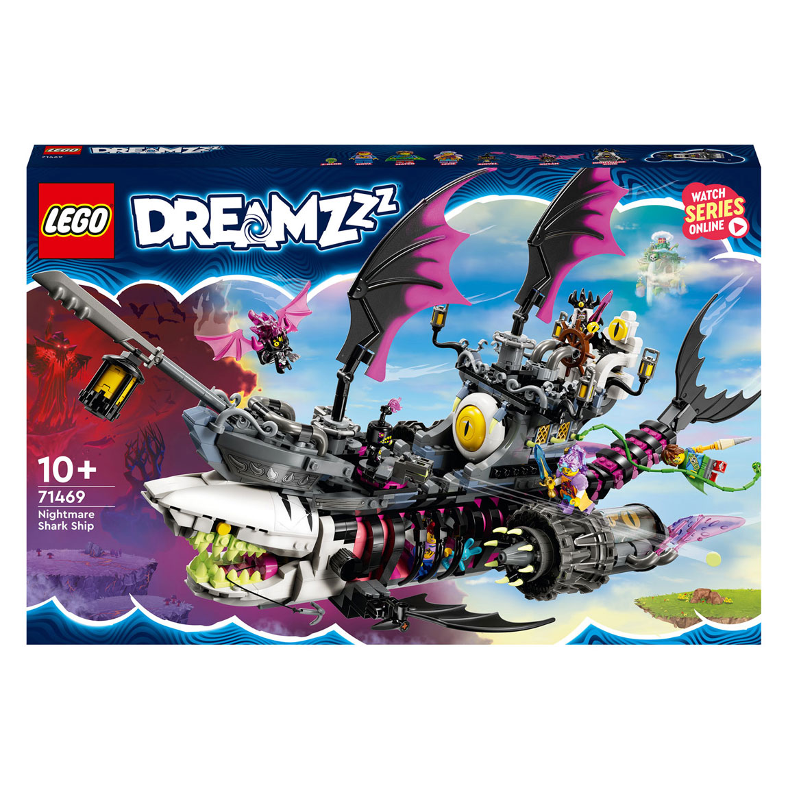 LEGO DREAMZzz 71460 Nachtmerrie Haaienschip