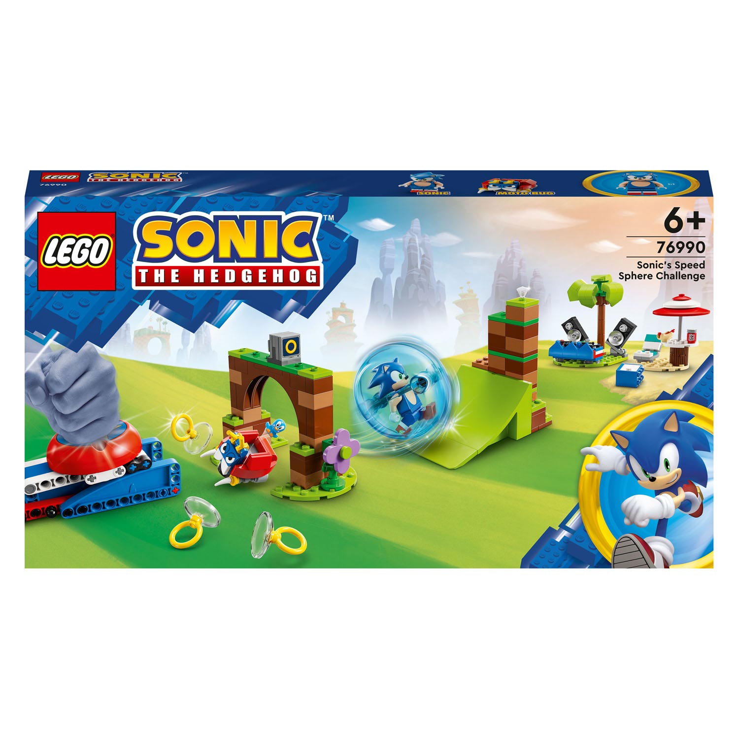 LEGO Sonic 76990 Sonics Supersnelle Uitdaging