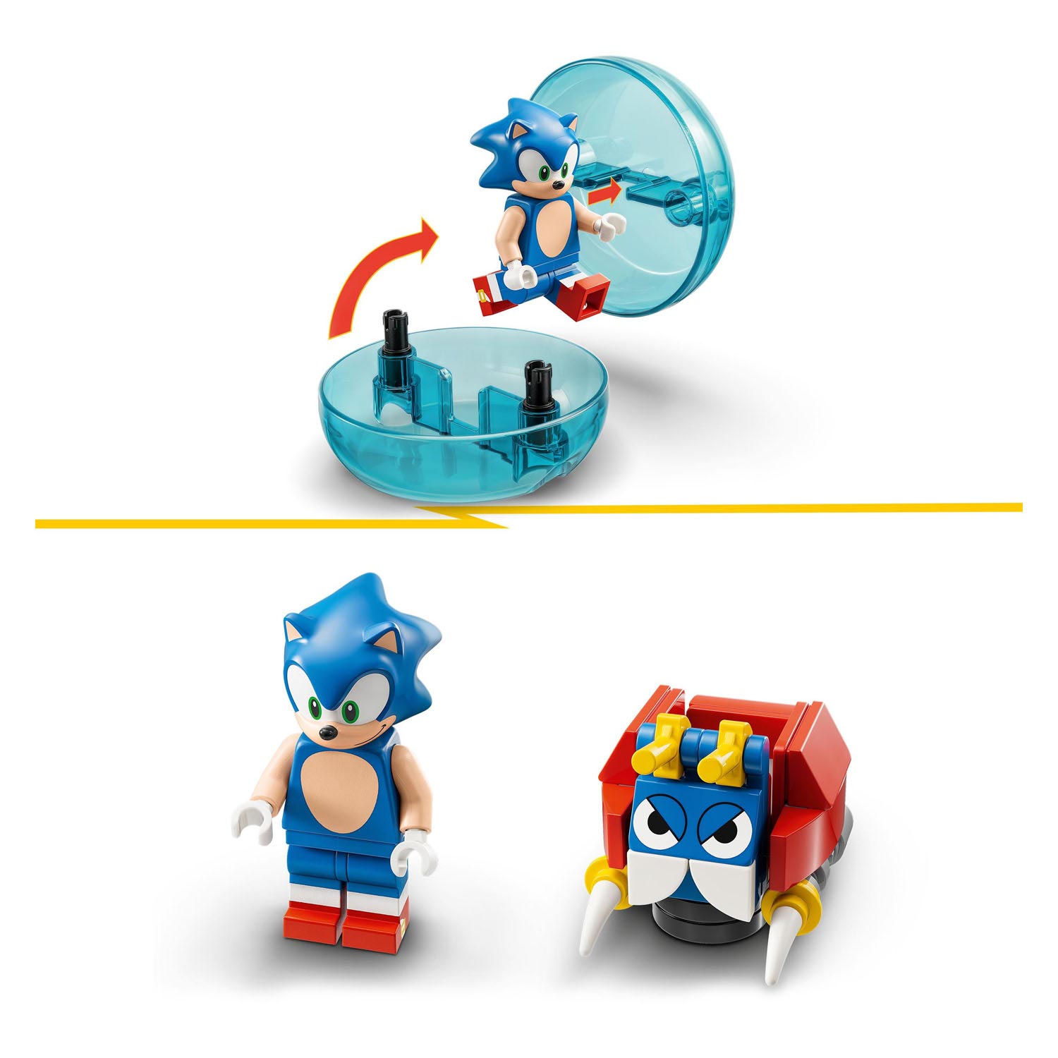 LEGO Sonic 76990 Sonics Supersnelle Uitdaging