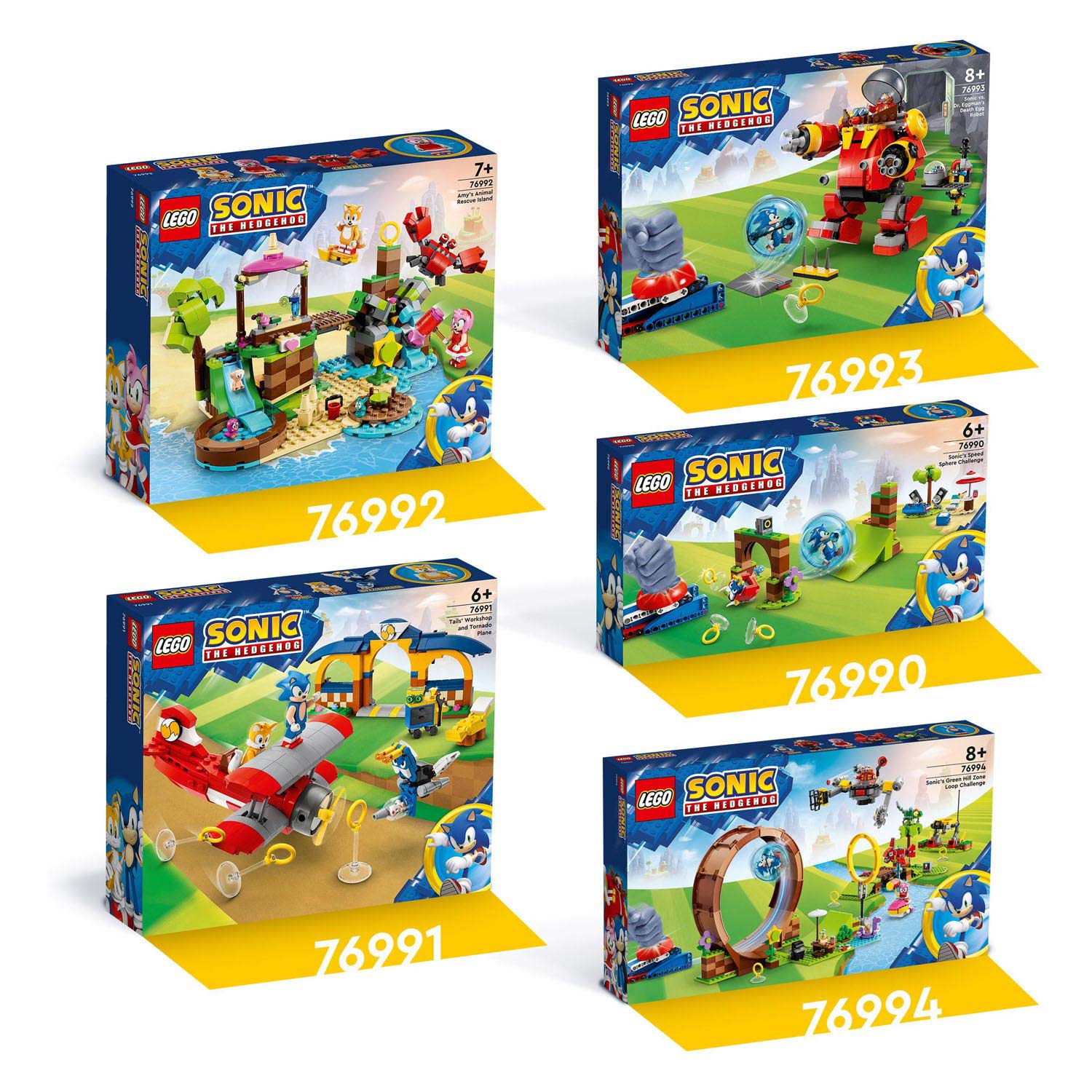 LEGO Sonic 76990 Sonics Supersnelle Uitdaging