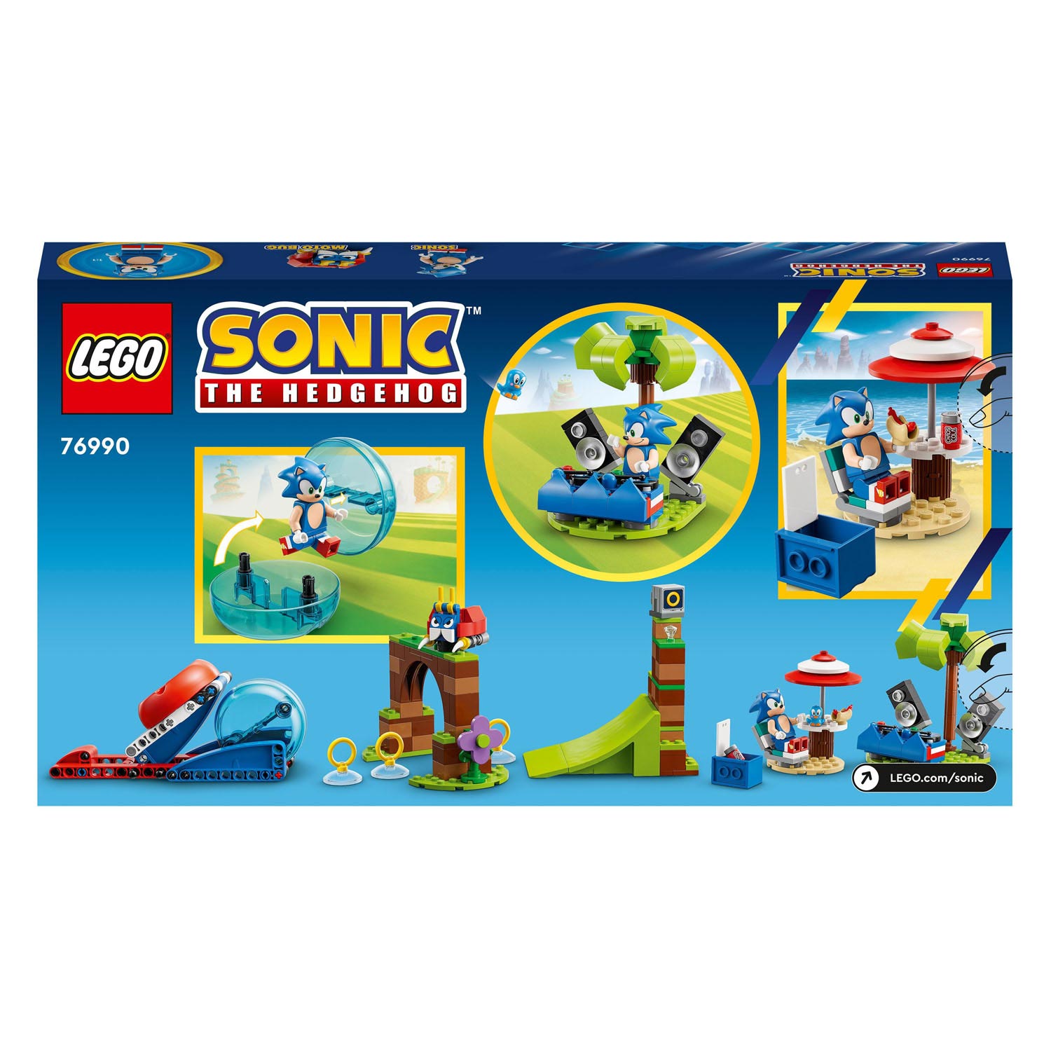 LEGO Sonic 76990 Sonics Supersnelle Uitdaging