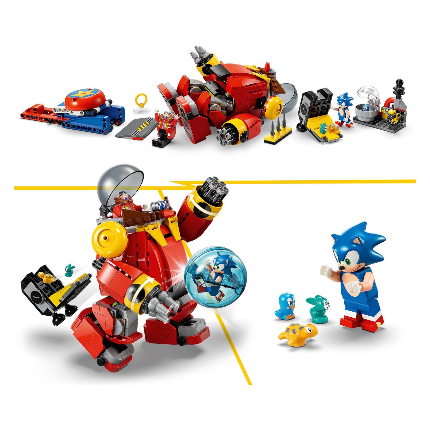 LEGO Sonic 76993 Sonic vs. DR. Eggmans Eierroboter