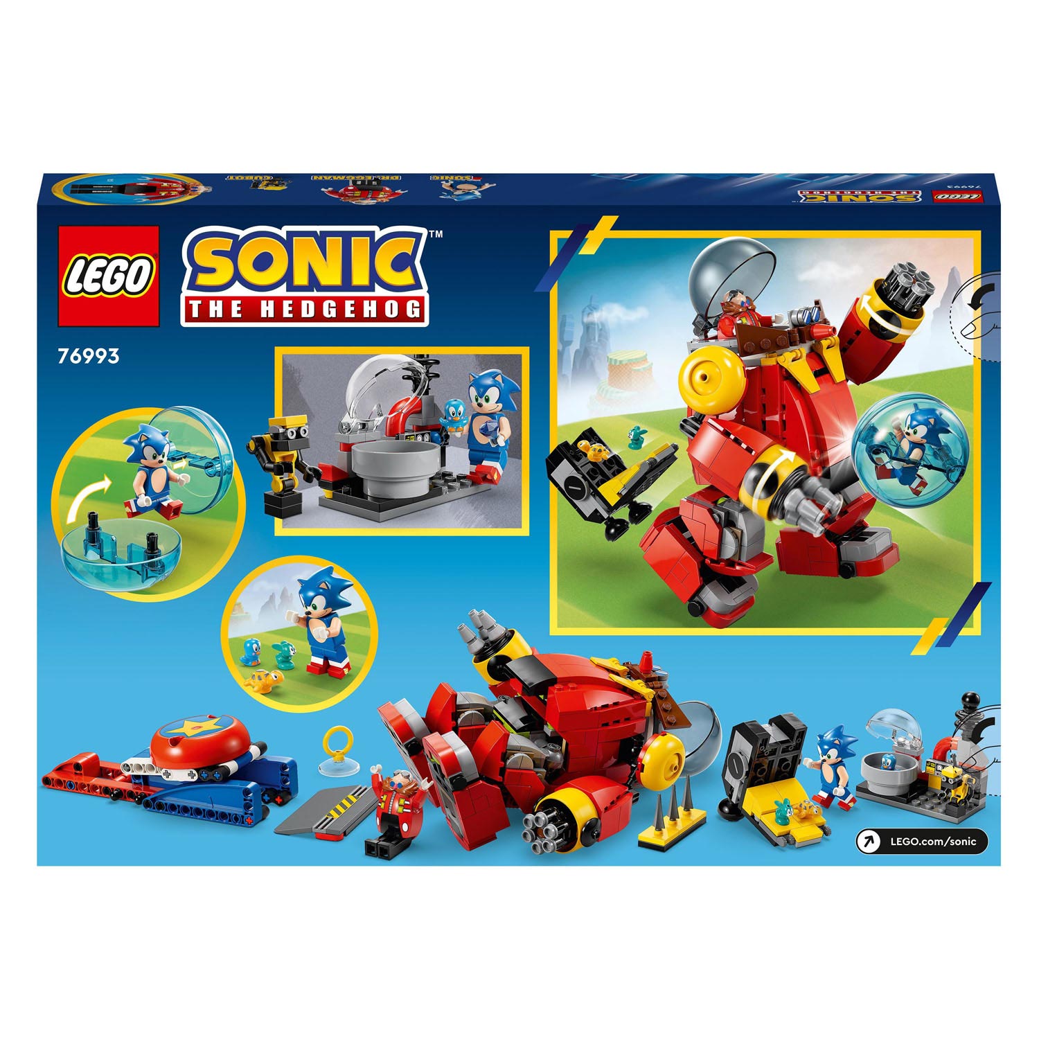 LEGO Sonic 76993 Sonic vs. Dr. Eggmans Eirobot