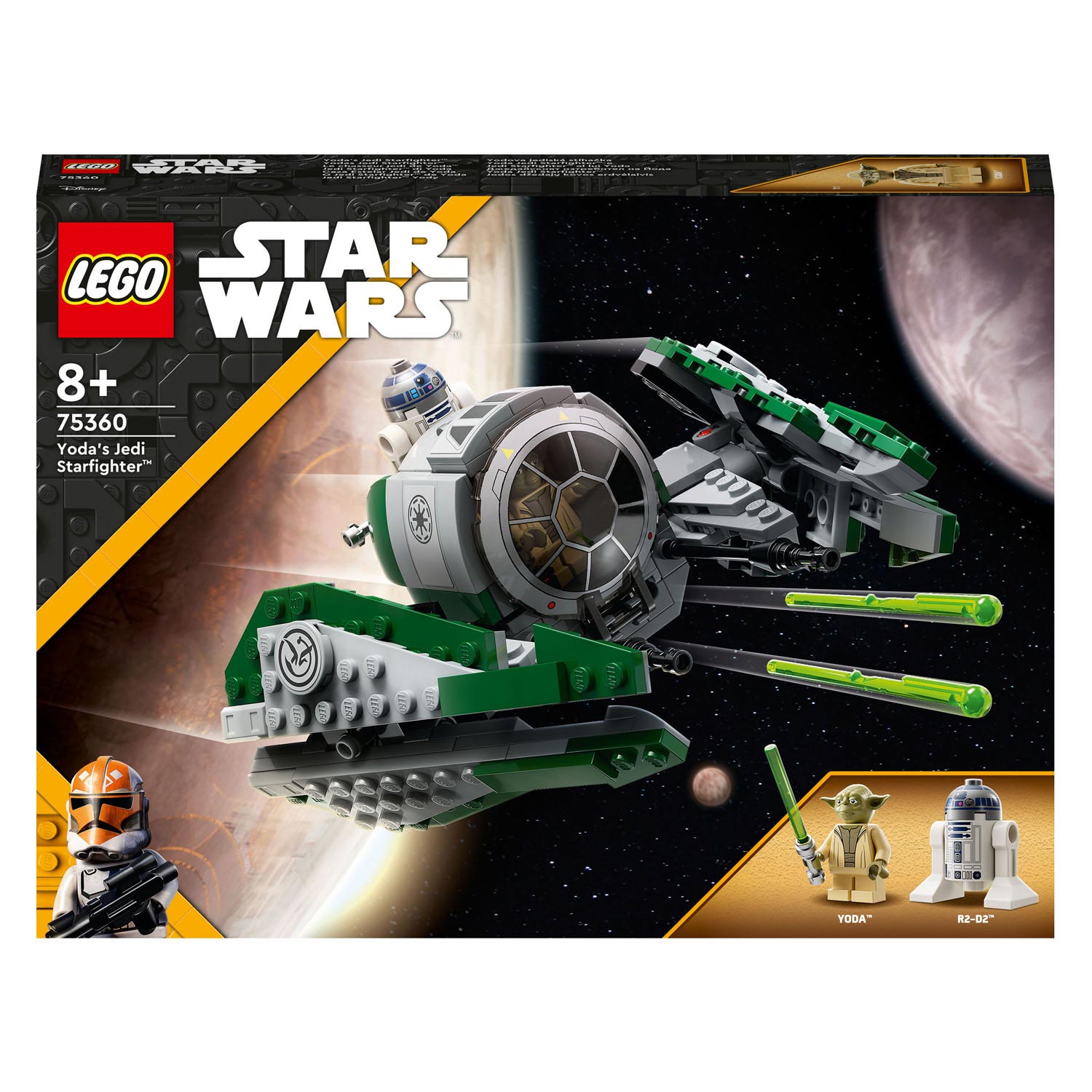 LEGO Star Wars 75360 Yodas Jedi-Sternenjäger