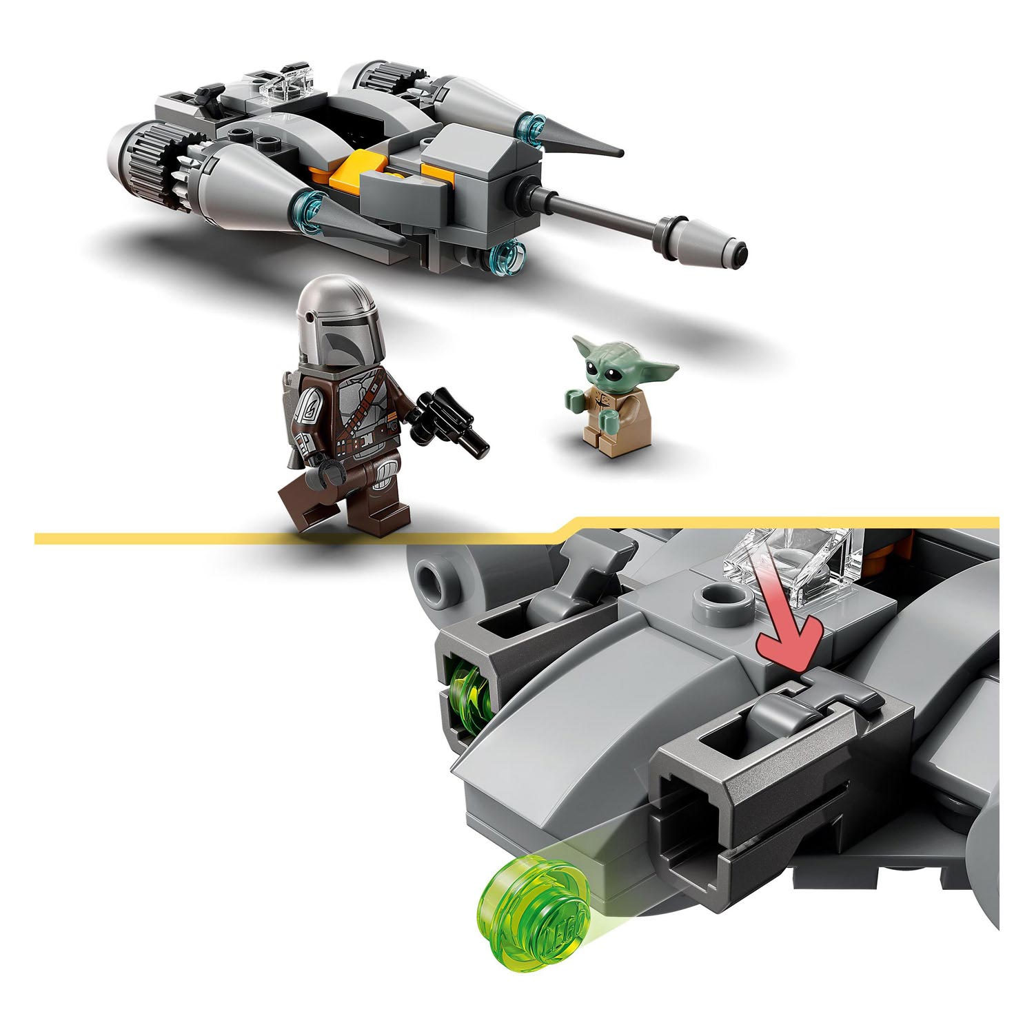LEGO Star Wars 5363 De Mandalorian N-1 Starfighter Microfighter