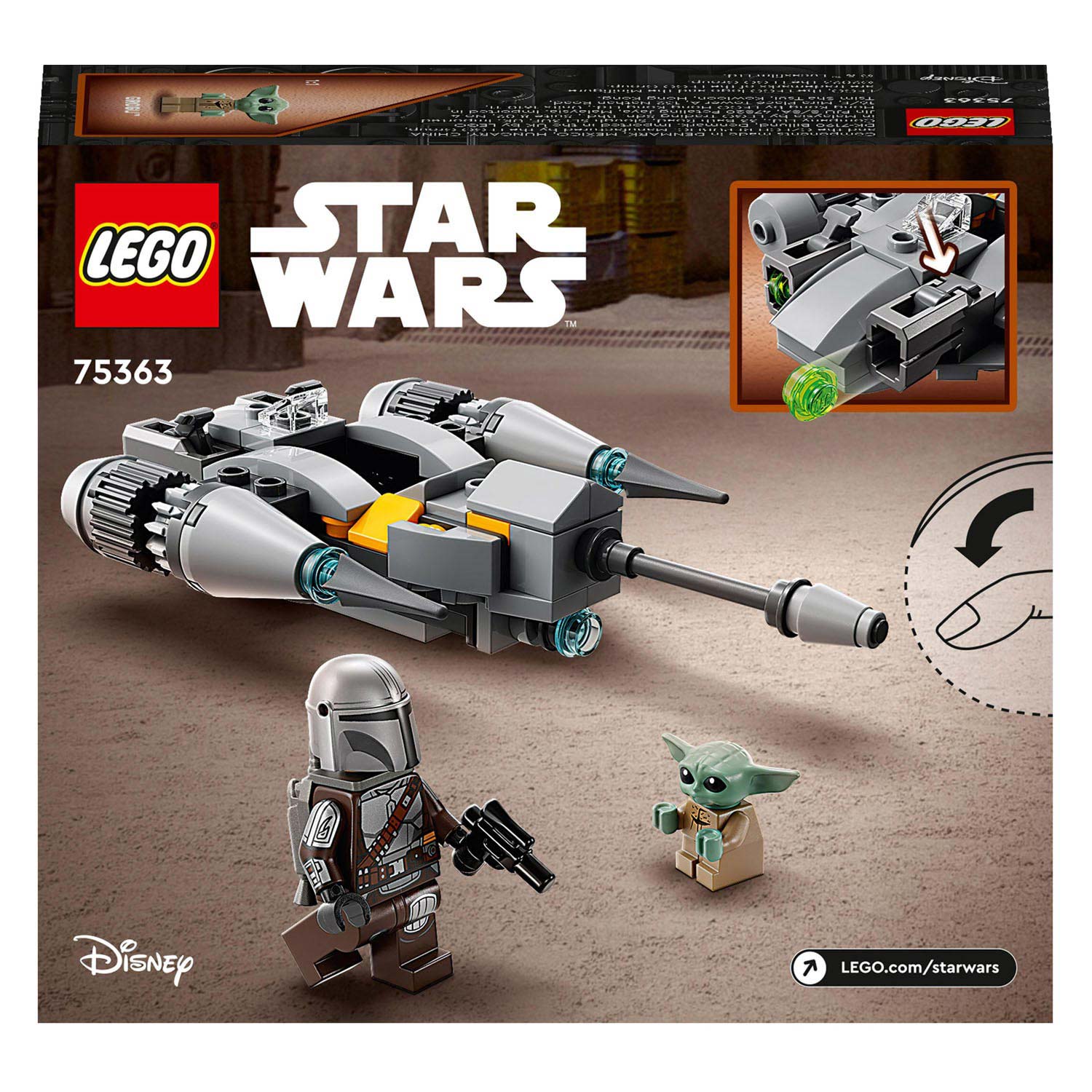 LEGO Star Wars 5363 De Mandalorian N-1 Starfighter Microfighter