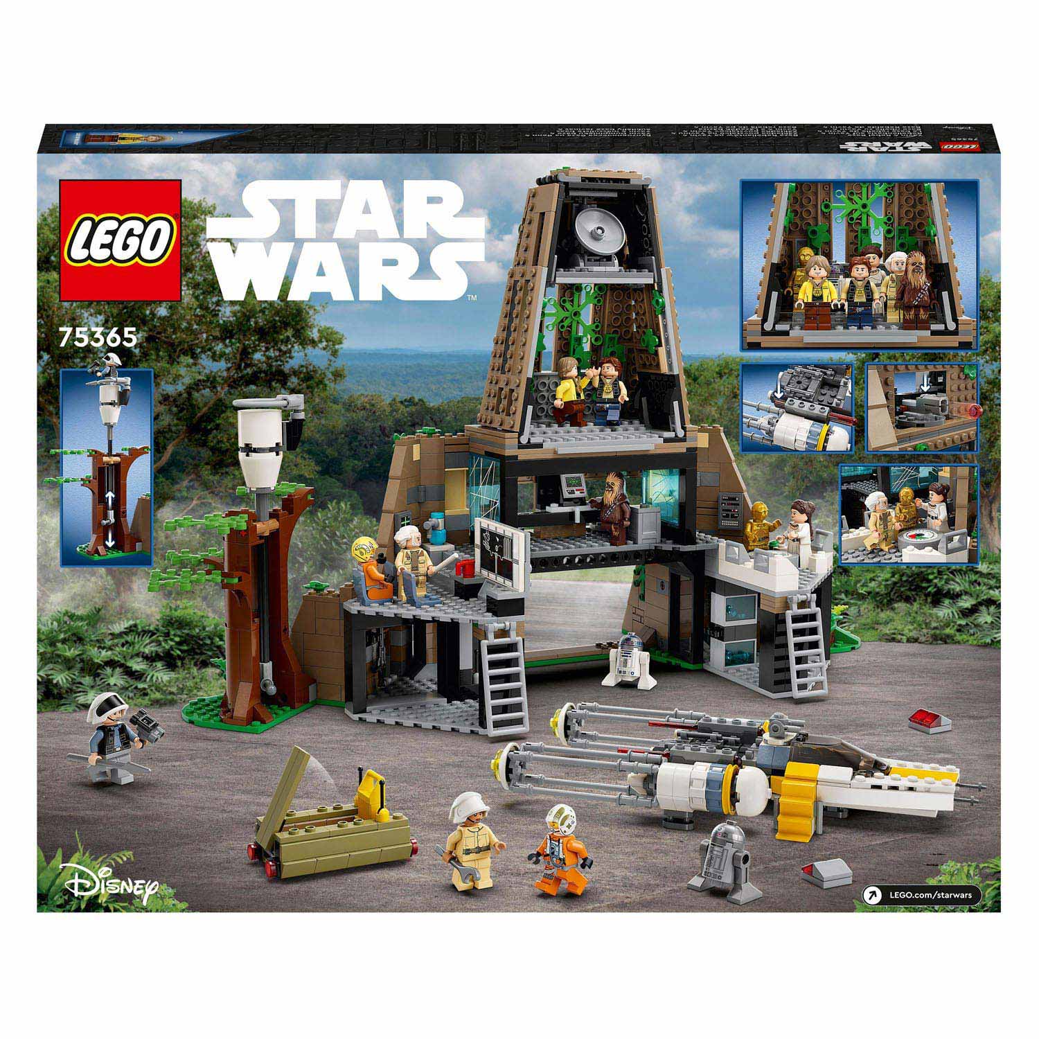 LEGO Star Wars 5365 Rebellenbasis op Yavin 4