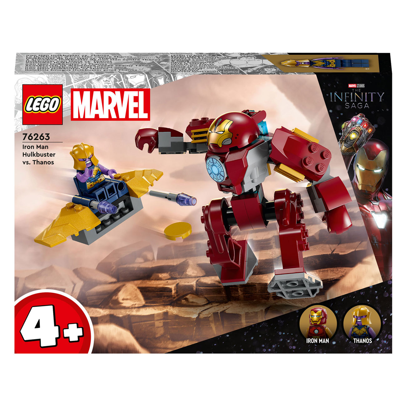 LEGO Super Heroes 76263 Iron Man Hulkbuster contre Thanos