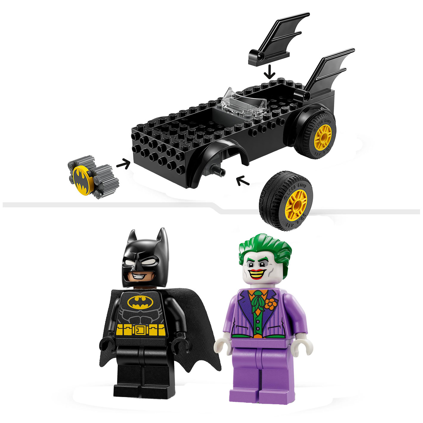 76264 LEGO Super Heroes Batmobile Pursuit : Batman contre. Le Joker