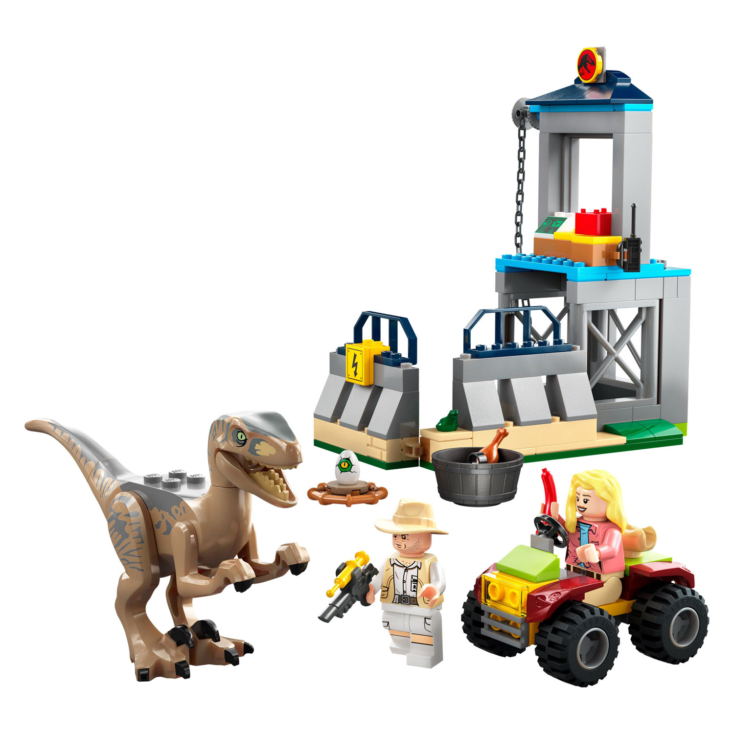 LEGO Jurassic Park 76957 Velociraptor Ontsnapping
